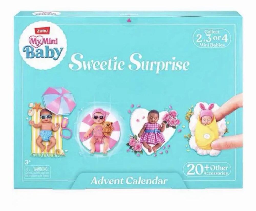 Zuru My Mini Baby Sweetie Surprise Advent Calendar 2026 Sealed New Box Holiday